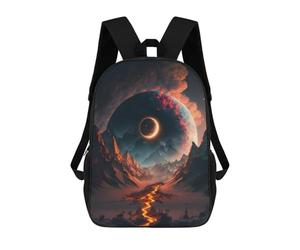 sinyumoney Fiery Path to The Eclipse Sacs À Dos Pour Enfants, Sac À Dos Scolaire, Sac À Dos Imprimé En 3D Pour Enfants, Sac À Dos De Voyage, Sac À Livres, Sac D'école Pour Enfants 17inch