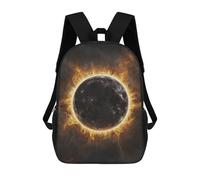 sinyumoney Fiery Planet Sac À Dos Enfant Tendance Et Amusant, Sac À Dos Pour Garçons Et Adolescents, Sac D'école Imprimé En 3D Pour Garçons 17inch
