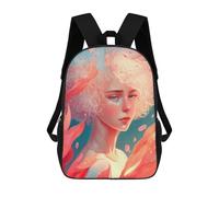 sinyumoney Flame of Passion Artwork Sac À Dos En Peluche À Motif Dessin Animé, Sac À Dos 3D Pour Enfants, Idée Cadeau D'anniversaire Pour Garçons Et Filles 17inch