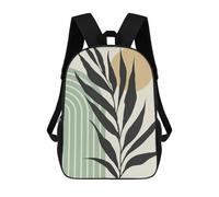 sinyumoney Floral And Tropical 05 Sac À Dos Enfant, Cartable Imprimé En 3D Pour Garçons Et Adolescents 17inch