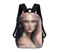 sinyumoney Flower in The Queen Hair Sacs À Dos Imprimés En 3D Pour Enfants, Sacs D'école Tendance Pour Garçons, Sacs De Voyage, Sacs Scolaires Pour Élèves Du Primaire 17inch