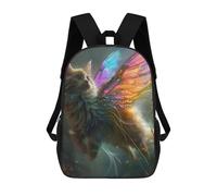 sinyumoney Flying Cat With Wings Sacs À Dos Pour Enfants, Sac D'école Imprimé En 3D, Cartable Pour Enfants, Sac De Voyage, Sac À Dos Garçon Fille, Sac D'école Pour Enfants 17inch