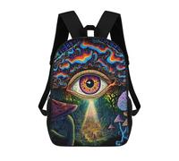 sinyumoney Forest Eye Sacs À Dos Décontractés Pour Enfants, Sacs D'école Pour Adolescents, Filles Et Garçons, Sacs À Dos Pour Livres 17inch