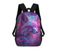 sinyumoney Fox Sac À Dos Scolaire Pour Enfants, Sac À Dos De Voyage Décontracté, Grand Sac À Dos Pour Garçons Et Filles 17inch