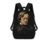 sinyumoney Friedrich Hegel Sac À Dos Enfant Tendance Et Amusant, Sac À Dos Pour Garçons Et Adolescents, Sac D'école Imprimé En 3D Pour Garçons 17inch