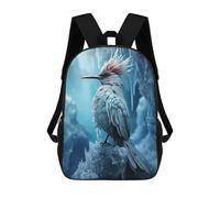 sinyumoney Frozen Bird in Ice World Sac À Dos Scolaire Imprimé En 3D Pour Garçons Et Filles, Sac À Dos Pour Ordinateur Portable Pour Enfants/étudiants/adultes 17inch