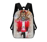 sinyumoney Funny Cat Sac À Dos Imprimé En 3D Pour Enfants, Sac À Dos Scolaire, Sac À Dos De Voyage Pour Enfants, Sac À Livres Grande Capacité, Sac À Dos Pour Enfants 17inch