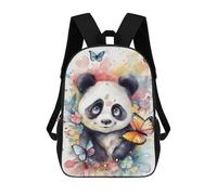 sinyumoney Funny Little Panda Bear Sacs À Dos Pour Enfants, Sac À Dos Scolaire Imprimé En 3D Pour Enfants, Sac À Dos De Voyage, Sac À Livres Pour Enfants 17inch Sac D'école