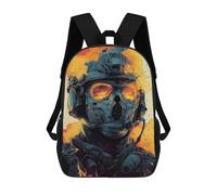 sinyumoney Future Soldier Gear Sac À Dos Scolaire Imprimé En 3D Pour Garçons Et Filles, Sac À Dos Pour Enfants, Sac De Voyage 17inch