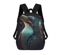 sinyumoney Galactic Avian Whimsy Sacs À Dos Pour Enfants, Cartables, Sacs À Dos Scolaires Imprimés En 3D, Sacs À Dos De Voyage Tendance Pour Enfants (primaire, Collège) 17inch