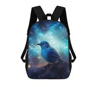 sinyumoney Galactic Bluebird Serenity Sacs À Dos, Sac À Dos Enfant, Sac D'école, Sac À Dos De Voyage Imprimé En 3D, Accessoire De Mode, Sac À Dos Imperméable Pour Enfants 17inch