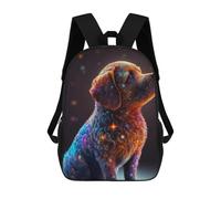 sinyumoney Galactic Canine Majesty Sac À Dos Enfant Tendance Et Amusant, Sac À Dos Pour Garçons Et Adolescents, Sac D'école Imprimé En 3D Pour Garçons 17inch