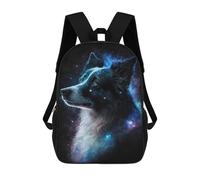 sinyumoney Galactic Canine Portrait -1 17inch Sacs À Dos Scolaires Imprimés En 3D - Sacs À Dos Tendance Pour Garçons Du Primaire Et Du Collège