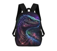sinyumoney Galactic Dinosaur Art Print-11 Sacs À Dos Imprimés En 3D Pour Enfants, Sacs D'école Tendance Pour Garçons, Élèves Du Primaire Et Du Collège 17inch