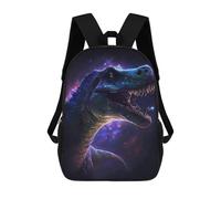 sinyumoney Galactic Dinosaur Art Print-6 Sacs À Dos Scolaires Pour Filles Et Adolescentes, Pour Le Lycée, L'université Et Les Voyages 17inch