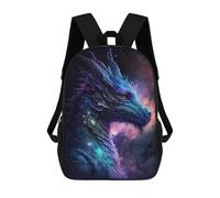 sinyumoney Galactic Dragon Art Print-23 Sac À Dos Scolaire Pour Enfants, Imprimé En 3D, Pour Garçons, Élèves Du Primaire Et Du Collège 17inch