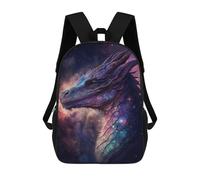 sinyumoney Galactic Dragon Art Print-32 Sacs À Dos Pour Enfants, Sac À Dos Scolaire Imprimé En 3D Pour Enfants, Sac À Dos De Voyage, Sac À Livres Pour Enfants 17inch Sac D'école