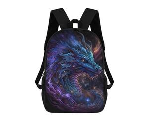 sinyumoney Galactic Dragon Art Print-7 Sac À Dos Scolaire Imprimé En 3D Pour Enfants, Sac À Dos De Voyage, Sac Tendance Et Décontracté Pour Écoliers 17inch