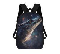 sinyumoney Galactic Dragon Artwork-5 Grand Sac À Dos Scolaire Pour Garçons - Idéal Pour Les Voyages, Le Travail Et Le Quotidien 17inch