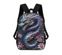 sinyumoney Galactic Dragon Chronicles Sacs À Dos Pour Enfants, Sac À Dos Scolaire Imprimé En 3D Pour Enfants, Sac À Dos De Voyage, Sac À Livres Pour Enfants 17inch Sac D'école