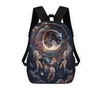 sinyumoney Galactic Dreamcatcher -3 Sacs À Dos Imprimés En 3D Pour Enfants, Sacs D'école Tendance Pour Garçons, Élèves Du Primaire Et Du Collège 17inch