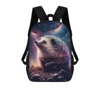 sinyumoney Galactic Hedgehog Fantasy Sac À Dos Pour Garçons Et Adolescents, Sacs À Dos Pour Filles, Sacs À Dos Pour Tout-petits, Sacs À Livres Pour L'école Primaire Et Le Collège 17inch
