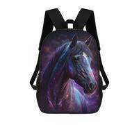 sinyumoney Galactic Horse Art Print-6 Sac À Dos Imprimé 3D Pour Enfants, Sac À Dos Léger Pour Écoliers Et Écoliers, Sac À Goûter Pour La Crèche 17inch