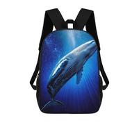 sinyumoney Galactic Humpback Whale Sacs À Dos Scolaires Pour Enfants, Sac D'école Imprimé En 3D Pour Garçons, Élèves Du Primaire Et Du Collège 17inch