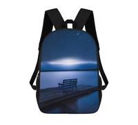 sinyumoney Galactic Impact Sacs À Dos Scolaires Pour Enfants, Sac D'école Tendance, Sac D'école Imprimé En 3D Pour Garçons, Élèves Du Primaire Et Du Collège 17inch