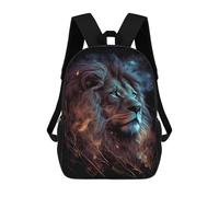 sinyumoney Galactic Lion Majesty -11 Sacs À Dos Imprimés En 3D Pour Enfants, Sacs D'école Tendance Pour Garçons, Élèves Du Primaire Et Du Collège 17inch