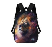 sinyumoney Galactic Lion Majesty -8 Sacs À Dos Pour Enfants, Cartables, Sacs À Dos Scolaires Imprimés En 3D, Sacs À Dos De Voyage Tendance Pour Enfants (primaire, Collège) 17inch