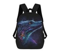 sinyumoney Galactic Lizard Art Print-23 Sacs À Dos Pour Enfants, Sac À Dos Scolaire Imprimé En 3D Pour Enfants, Sac À Dos De Voyage, Sac À Livres Pour Enfants 17inch Sac D'école