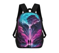 sinyumoney Galactic Odyssey Sac À Dos Imprimé En 3D Pour Enfants, Sac À Dos Scolaire, Sac À Dos De Voyage Pour Enfants, Sac À Livres Grande Capacité, Sac À Dos Pour Enfants 17inch
