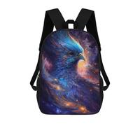 sinyumoney Galactic Phoenix Art Print -3 17inch Sac À Dos Scolaire Imprimé En 3D Pour Enfants, Style Décontracté Et Tendance, Idéal Pour Les Voyages Et Les Études.