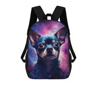 sinyumoney Galactic Pup Portrait -2 Sac À Dos Scolaire Imprimé En 3D Pour Enfants, Sac À Dos De Voyage, Sac Tendance Et Décontracté Pour Écoliers 17inch