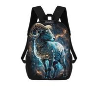 sinyumoney Galactic Ram Majesty Sac À Dos Scolaire Imprimé En 3D Pour Enfants, Sac À Dos De Voyage, Sac Tendance Et Décontracté Pour Écoliers 17inch
