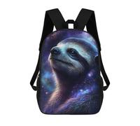 sinyumoney Galactic Sloth Portrait Sacs À Dos Pour Enfants, Sac À Dos Scolaire Imprimé En 3D Pour Enfants, Sac À Dos De Voyage, Sac À Livres Pour Enfants 17inch Sac D'école