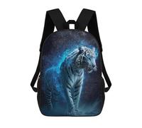 sinyumoney Galactic Tiger Majesty -6 Sac À Dos Enfant, Cartable, Sacs À Dos Scolaires Imprimés En 3D Pour Élèves Du Primaire Et Du Collège, Cadeau D'anniversaire Pour Adolescents 17inch