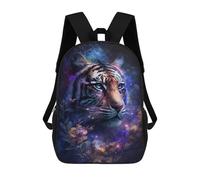 sinyumoney Galactic Tiger Majesty Sac À Dos Imprimé 3D Pour Enfants, Sac À Dos Léger Pour Écoliers Et Écoliers, Sac À Goûter Pour La Crèche 17inch