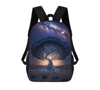 sinyumoney Galactic Tree of Life -6 Sac À Dos Scolaire Pour Filles Et Garçons, Grande Capacité, Léger, Pour Enfants Et Étudiants 17inch