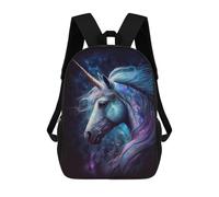 sinyumoney Galactic Unicorn Art Print-9 Sac À Dos Scolaire Imprimé En 3D Pour Enfants, Sac À Dos De Voyage, Sac Tendance Et Décontracté Pour Écoliers 17inch