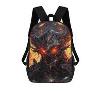 sinyumoney Galactic Whirlpool -2 Sac À Dos Scolaire Pour Enfants, Imprimé En 3D, Tendance Et Décontracté, Pour Garçons, Élèves Du Primaire Et Du Collège 17inch