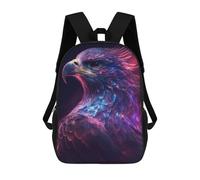 sinyumoney Galaxy Eagle Hawk Bird Sacs À Dos Pour Enfants, Cartables Imprimés En 3D, Sacs À Dos Pour Élèves Du Primaire Et Du Collège (garçons Et Filles) 17inch
