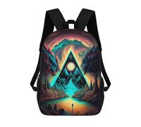 sinyumoney Gate to The Celestial Realm Sac À Dos Pour Garçons Et Adolescents, Sacs À Dos Pour Filles, Sacs À Dos Pour Tout-petits, Sacs À Livres Pour L'école Primaire Et Le Collège 17inch