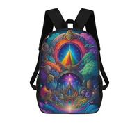 sinyumoney Gate to The Multiverse -1 Sac À Dos Scolaire Imprimé En 3D Pour Enfants, Sac À Dos De Voyage Tendance Et Décontracté Pour Écoliers 17inch