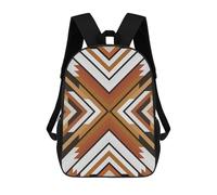 sinyumoney Geometric Shapes IV Sac À Dos, Cartable Imprimé En 3D, Sac À Goûter, Sac À Dos De Voyage, Sac À Dos Entre Amis, Sac À Dos Scolaire Pour Filles Et Garçons 17inch
