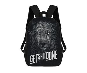sinyumoney Get Shit Done Sac À Dos Scolaire Pour Filles Et Garçons, Grande Capacité, Léger, Pour Enfants Et Étudiants 17inch