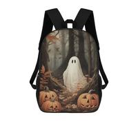 sinyumoney Ghostly Halloween Forest Sac À Dos Imprimé 3D Pour Enfants, Sac À Dos Léger Pour Écoliers Et Écoliers, Sac À Goûter Pour La Crèche 17inch