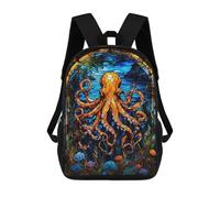 sinyumoney Giant Octopus Sac À Dos Enfant, Cartable Imprimé En 3D Pour Garçons Et Adolescents 17inch