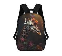 sinyumoney Giraffe Contemporary Art Sac À Dos Imprimé En 3D Pour Garçons, Sac D'école Grande Capacité, Sac De Voyage, Sac À Livres, Sac D'école Pour Garçons, Mochila 17inch